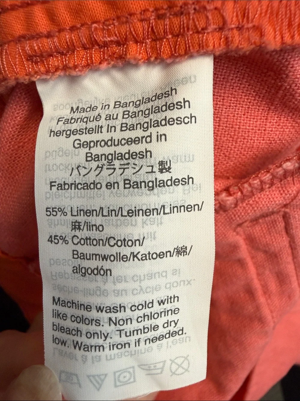 J. Crew Coral Scallop-Hem Shorts - Size 2